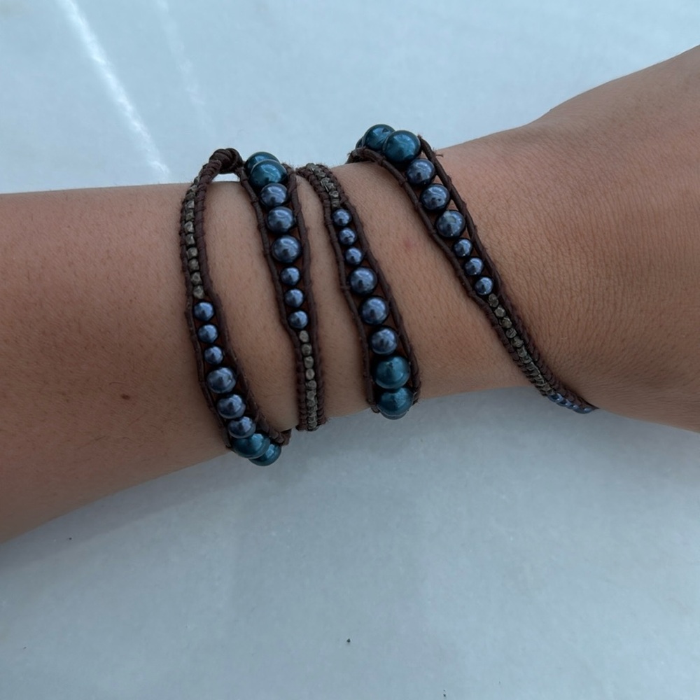 Chan Luu mix wrap bracelet